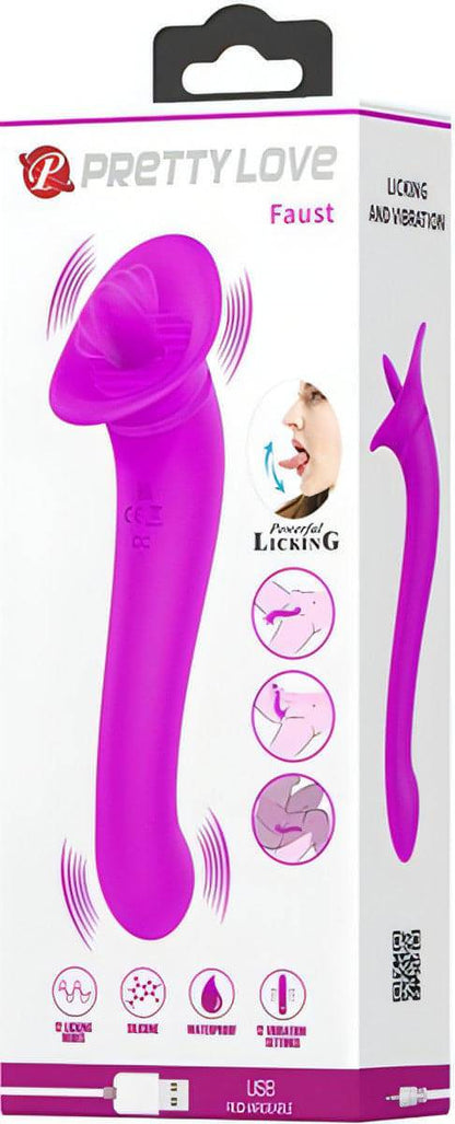 Rechargeable Faust Licking Vibe - Btantalized.com.au