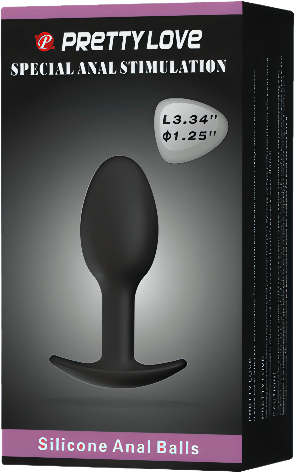 Silicone Anal Balls 3.34" - Btantalized.com.au
