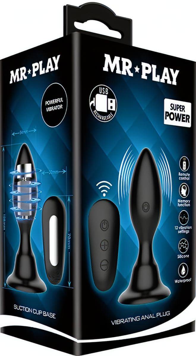 Vibrating Anal Plug - Btantalized.com.au