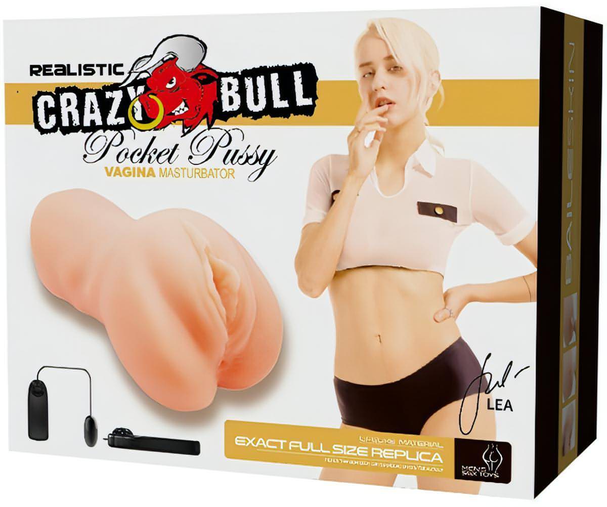 Vibrating Pocket Pussy - Lea - Btantalized.com.au