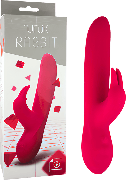 Unik - Rabbit Rechargeable Vibe - Btantalized.com.au