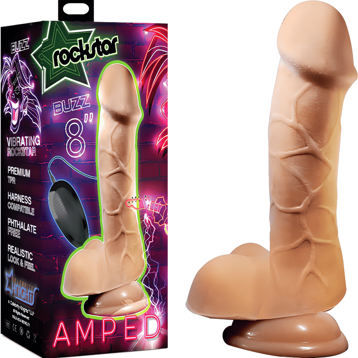 Buzz 8" Vibrating - Btantalized.com.au