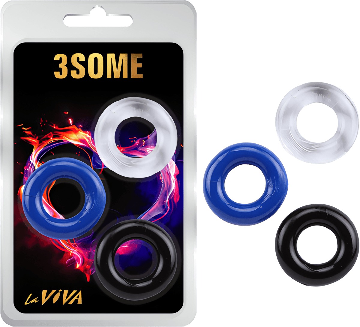 3Some Cockring Set - Btantalized.com.au