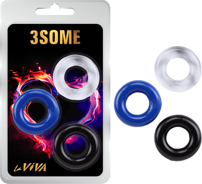 3Some Cockring Set - Btantalized.com.au