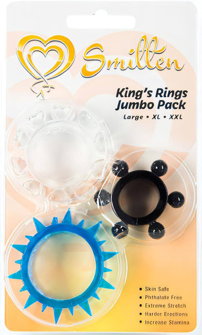 King's Rings Jumbo Pack 3-Pack - Btantalized.com.au