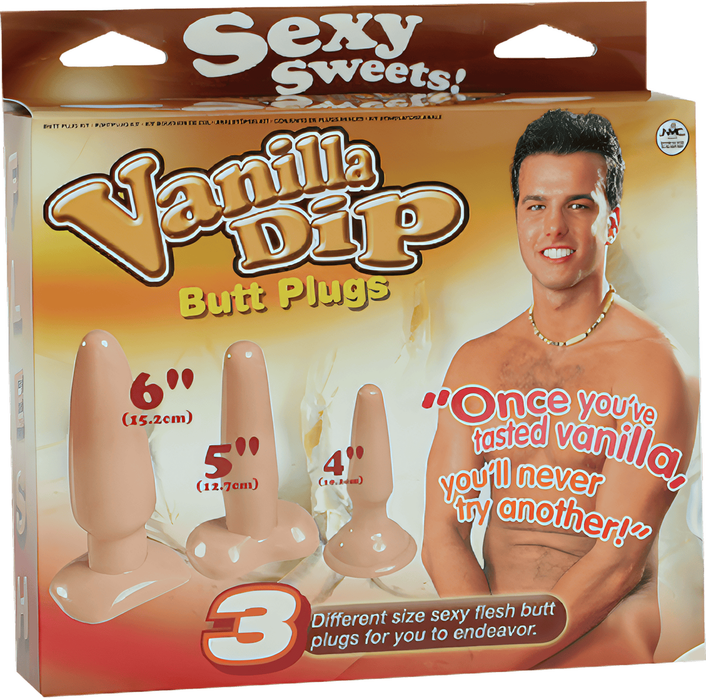 Vanilla Dip Butt Plugs - Btantalized.com.au