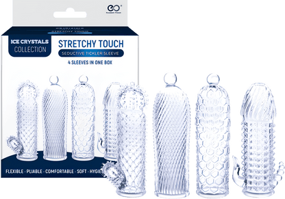 Seductive Tickler Sleeve 4 Pack - Btantalized.com.au