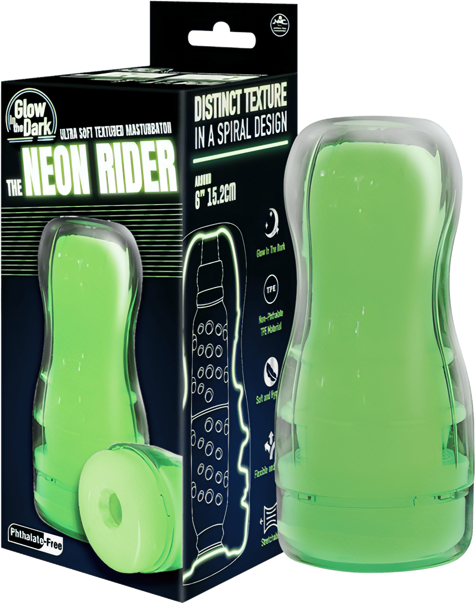 The Neon Rider Masturbator 6" - Btantalized.com.au