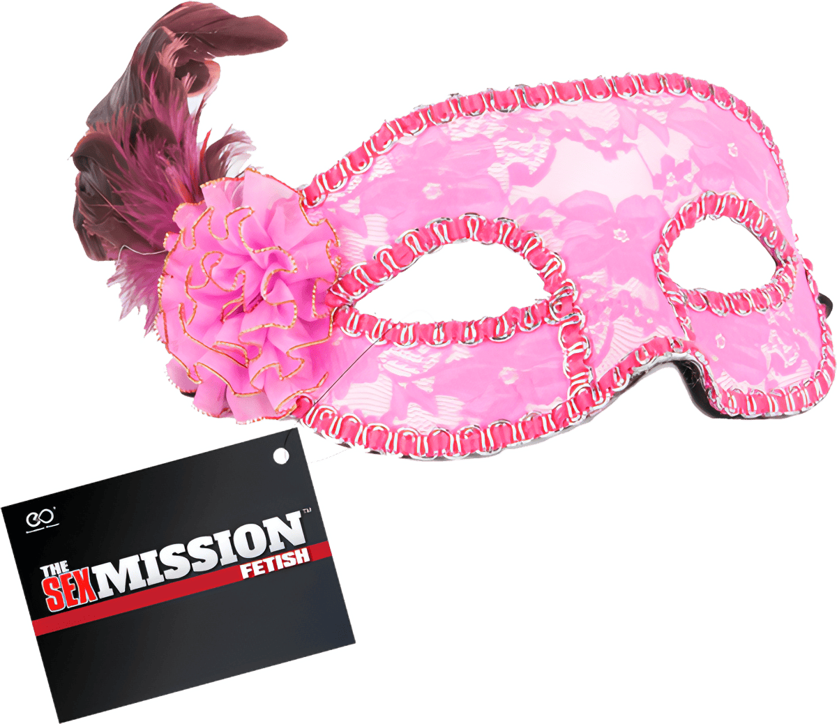 Feathered Masquerade Masks - Btantalized.com.au