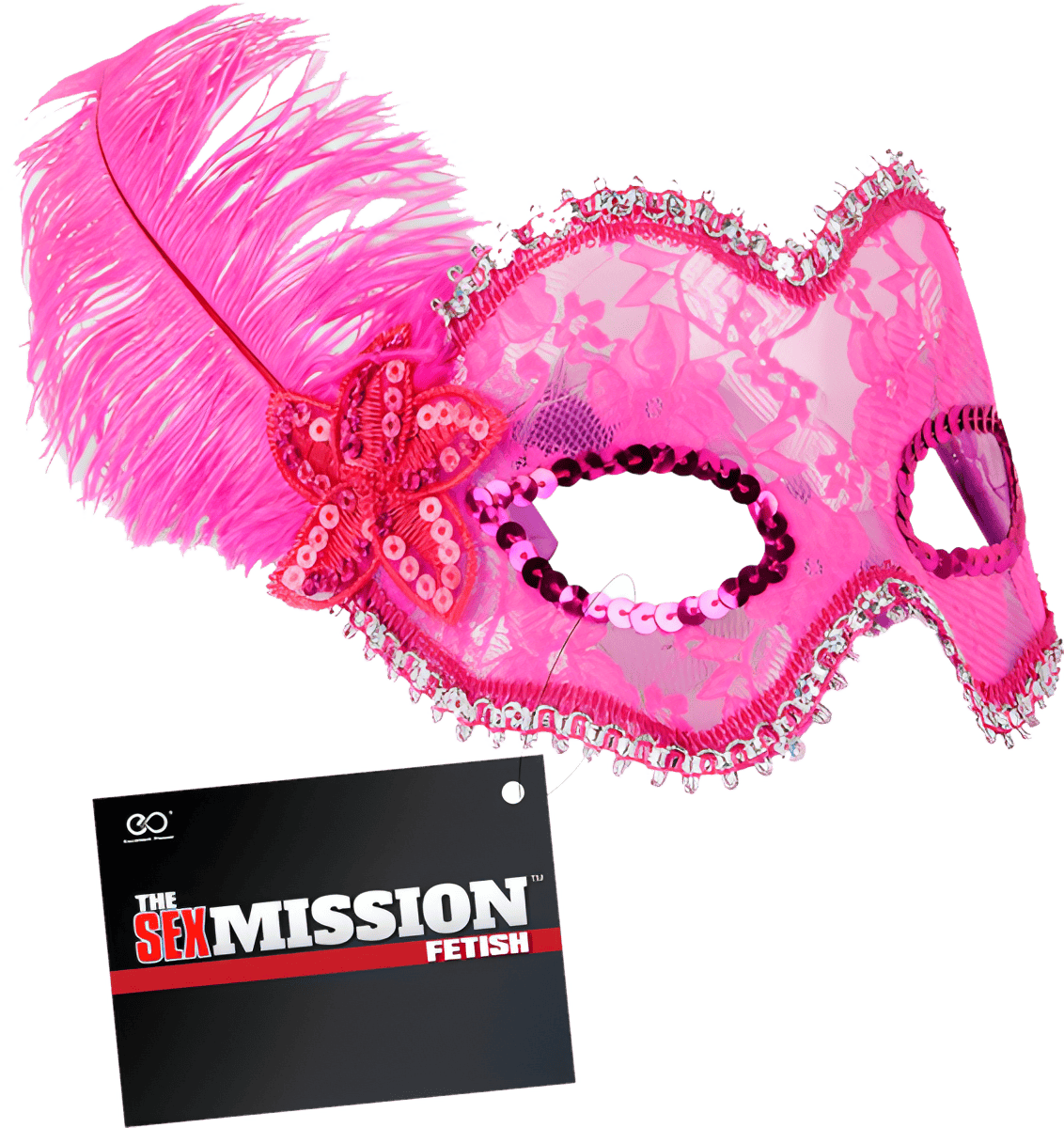 Feathered Masquerade Masks - Btantalized.com.au
