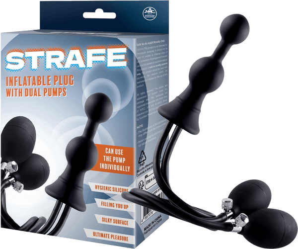Inflatable Plug with Dual Pumps - Btantalized.com.au