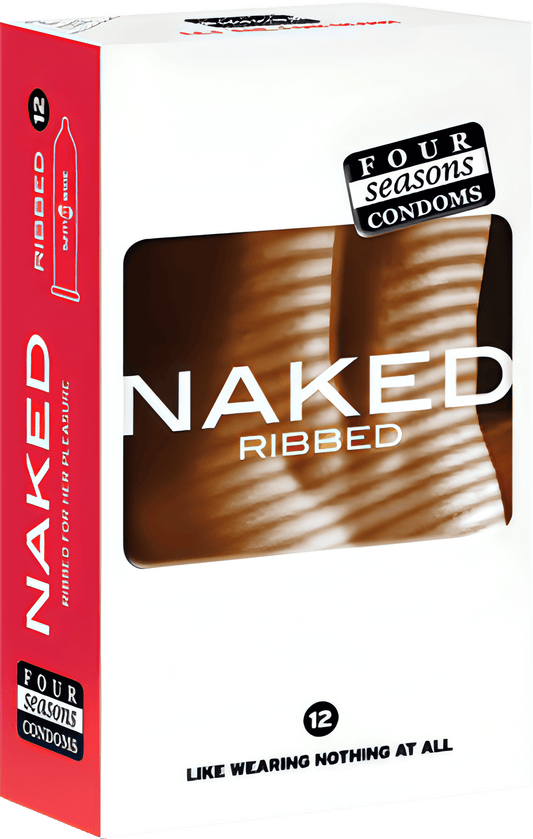 Naked Ribbed 12's - Btantalized.com.au