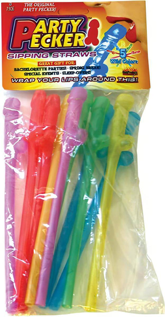 Party Pecker Sipping Straws - Btantalized.com.au