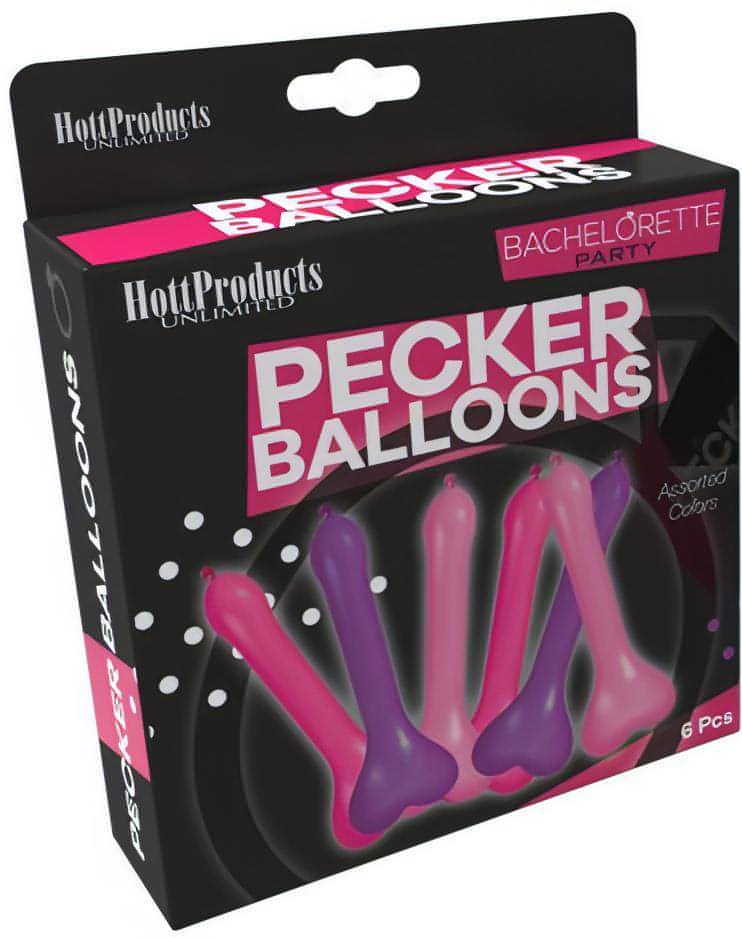 Bachelorette Pecker Party Balloons - Btantalized.com.au