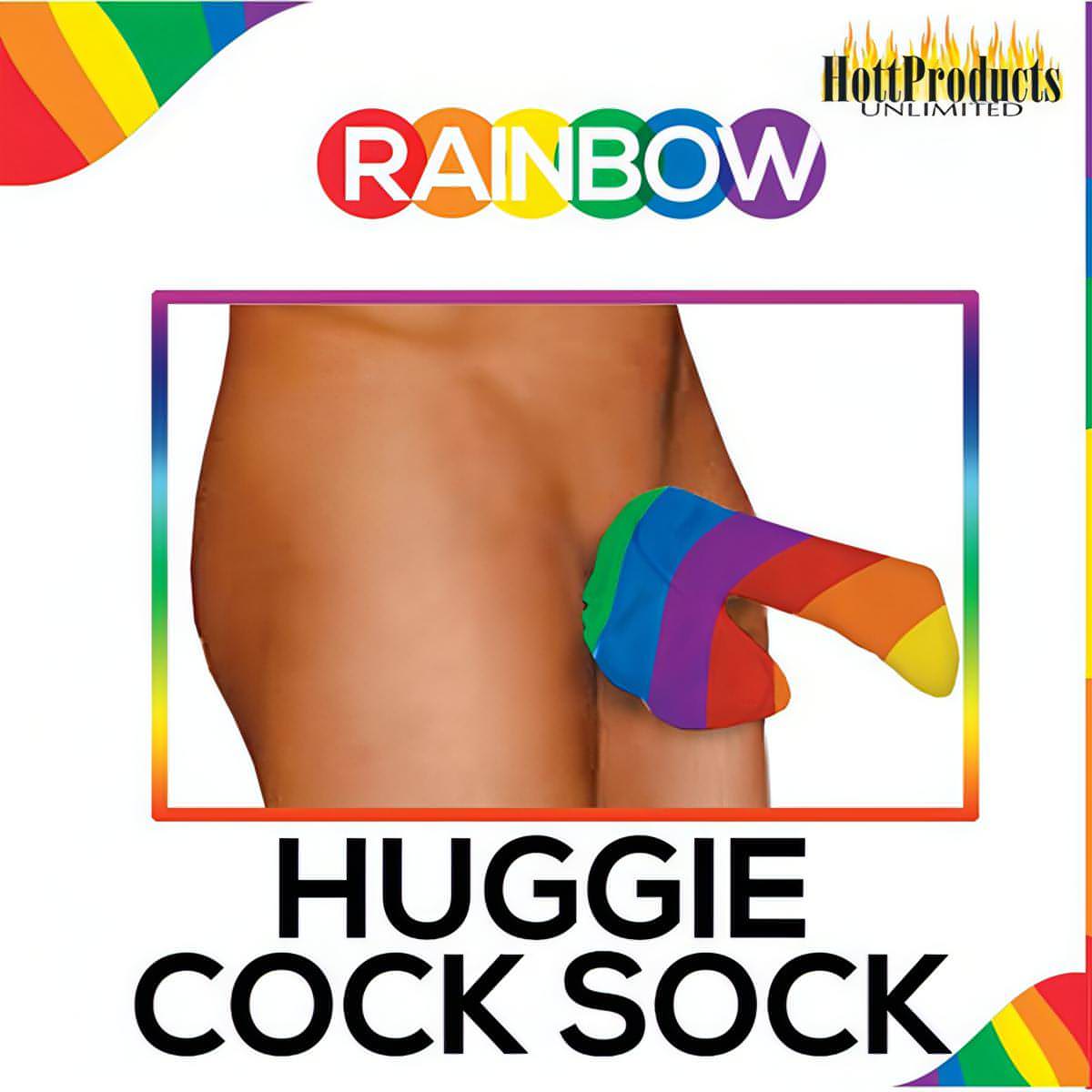 Rainbow Pecker Huggie - Cock Sock - Btantalized.com.au