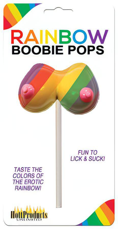 Rainbow Boobie Candy Pop - Btantalized.com.au