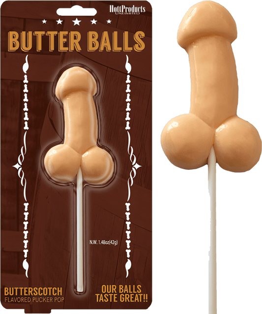 Butterballs Butterscotch Pecker Pop - Btantalized.com.au