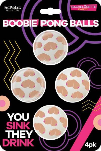 Boobie Beer Pong Balls - Btantalized.com.au