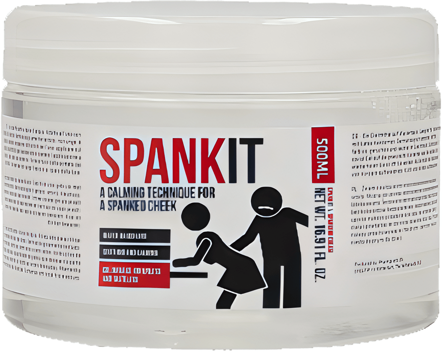 Spank It - A Calming Technique For A Spanked Cheek - 500 Ml - Btantalized.com.au