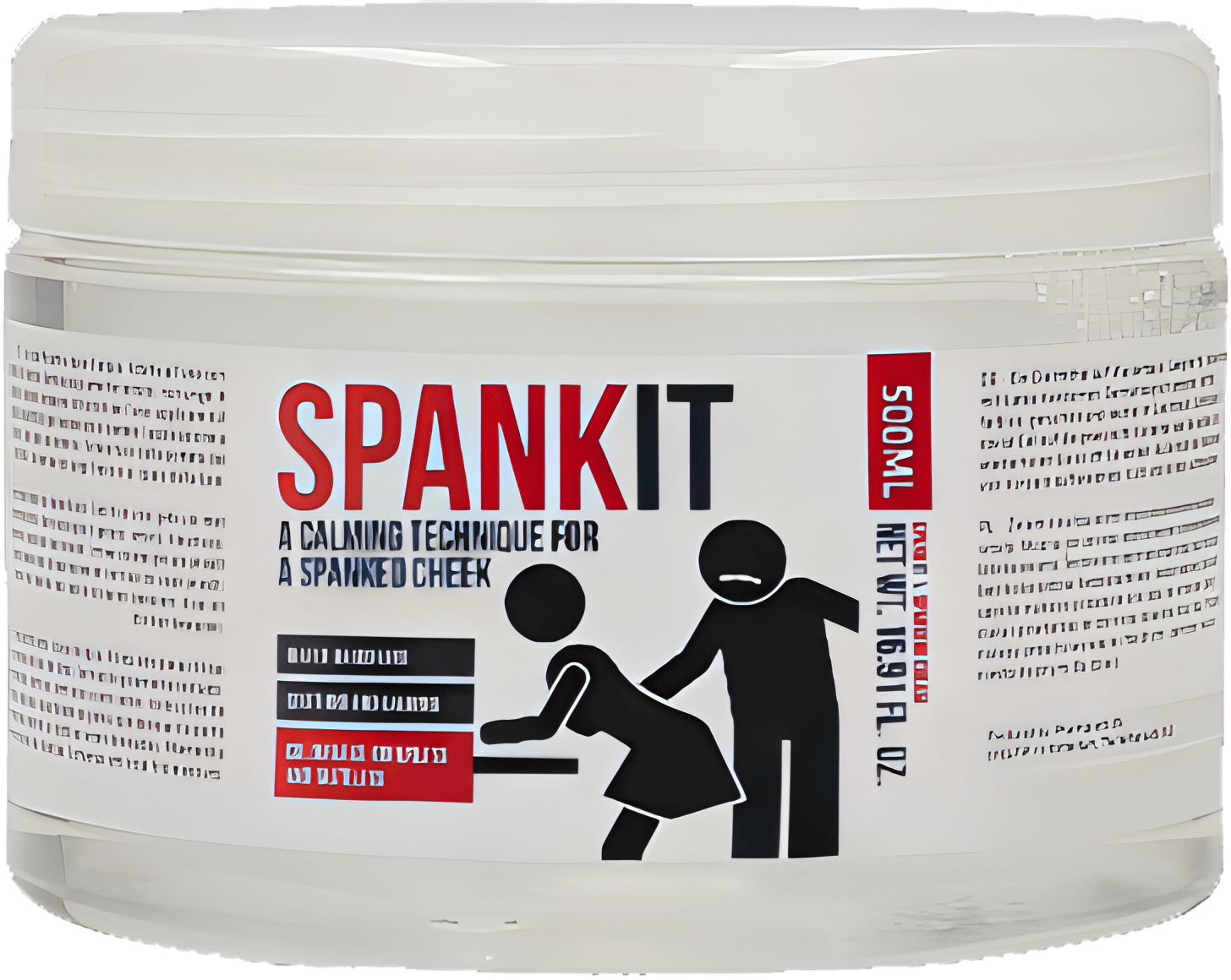 Spank It - A Calming Technique For A Spanked Cheek - 500 Ml - Btantalized.com.au