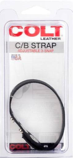 Leather C/b Strap Adjustable 3-snap - Btantalized.com.au
