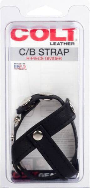 Leather C/b Strap H-piece Divider - Btantalized.com.au