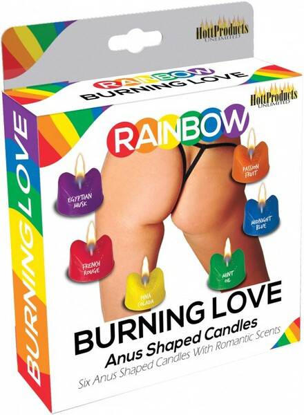Burning Love Candles - Btantalized.com.au