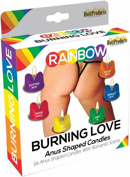 Burning Love Candles - Btantalized.com.au
